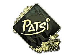 Sticker | Patsi (Gold) | Rio 2022