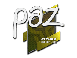 Sticker | paz | Boston 2018