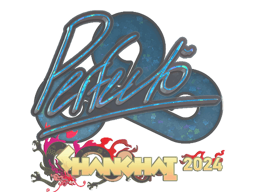 Sticker | Perfecto (Glitter) | Shanghai 2024