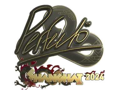 Sticker | Perfecto (Gold) | Shanghai 2024