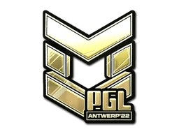 Sticker | PGL (Gold) | Antwerp 2022