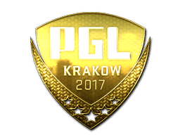 Sticker | PGL (Gold) | Krakow 2017