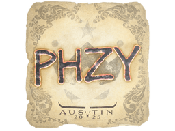Sticker | phzy | Austin 2025