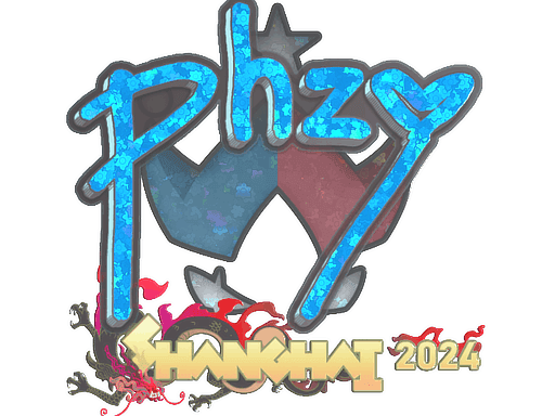 Sticker | phzy (Glitter) | Shanghai 2024