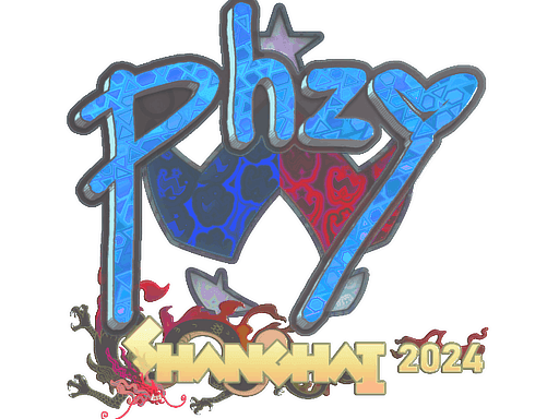 Sticker | phzy (Holo) | Shanghai 2024