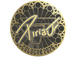 Sticker | piriajr (Gold) | Cologne 2026