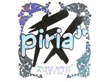 Sticker | piriajr (Holo) | Austin 2025