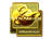 Sticker | Planetkey Dynamics (Gold) | DreamHack 2014