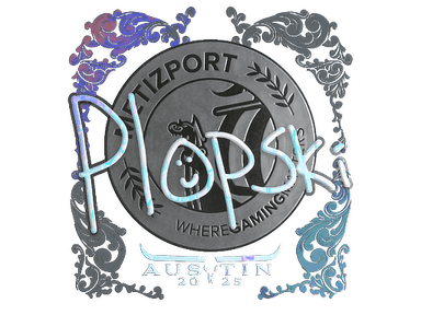 Sticker | Plopski (Holo) | Austin 2025