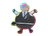 Sticker | Poorly Drawn Number K (Holo)