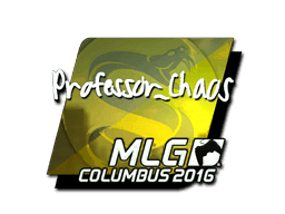 Sticker | Professor_Chaos (Foil) | MLG Columbus 2016