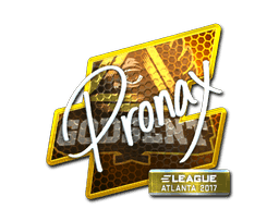 Sticker | pronax (Foil) | Atlanta 2017