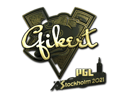 Sticker | Qikert (Gold) | Stockholm 2021