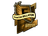 Sticker | Quantum Bellator Fire (Gold) | Boston 2018
