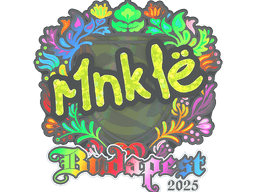 Sticker | r1nkle (Holo) | Budapest 2025