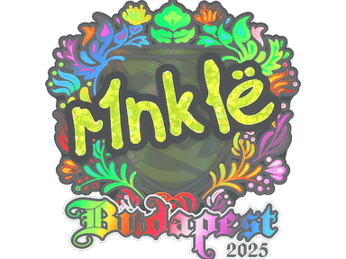 Sticker | r1nkle (Holo) | Budapest 2025