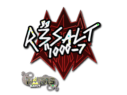 Sticker | r3salt (Glitter) | Paris 2023