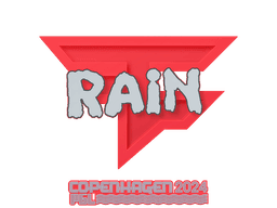 Sticker | rain | Copenhagen 2024