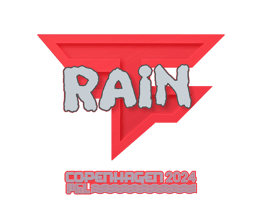 Sticker | rain | Copenhagen 2024