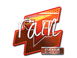 Sticker | rain (Foil) | Atlanta 2017