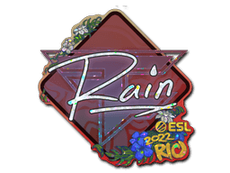 Sticker | rain (Glitter) | Rio 2022