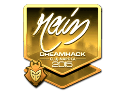 Sticker | rain (Gold) | Cluj-Napoca 2015