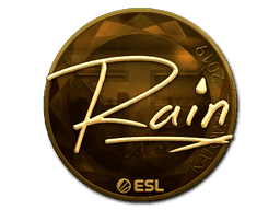 Sticker | rain (Gold) | Katowice 2019