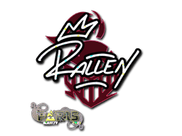 Sticker | rallen (Glitter) | Paris 2023