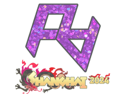 Sticker | Rare Atom (Glitter) | Shanghai 2024