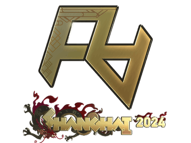 Sticker | Rare Atom (Gold) | Shanghai 2024