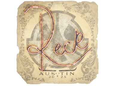 Sticker | reck | Austin 2025