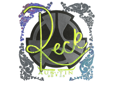 Sticker | reck (Holo) | Austin 2025