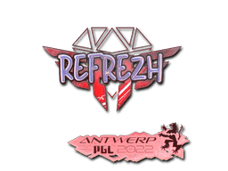 Sticker | refrezh (Holo) | Antwerp 2022