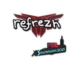 Sticker | refrezh | Stockholm 2021