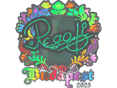 Sticker | regali (Holo) | Budapest 2025