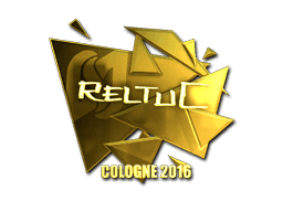 Sticker | reltuC (Gold) | Cologne 2016