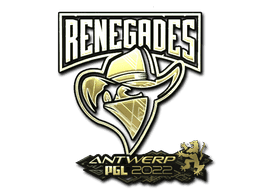 Sticker | Renegades (Gold) | Antwerp 2022