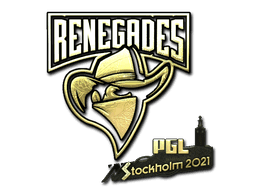 Sticker | Renegades (Gold) | Stockholm 2021