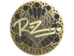 Sticker | REZ (Gold) | Cologne 2026