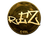 Sticker | REZ (Gold) | Katowice 2019