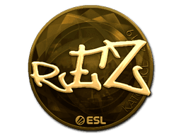 Sticker | REZ (Gold) | Katowice 2019