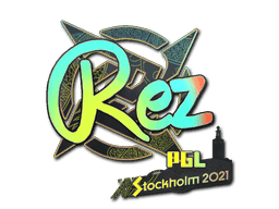 Sticker | REZ (Holo) | Stockholm 2021