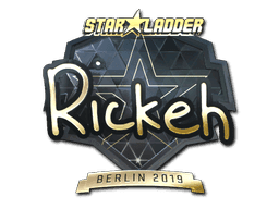 Sticker | Rickeh (Gold) | Berlin 2019