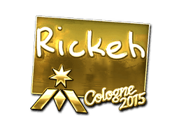 Sticker | Rickeh (Gold) | Cologne 2015