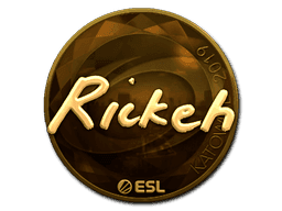 Sticker | Rickeh (Gold) | Katowice 2019