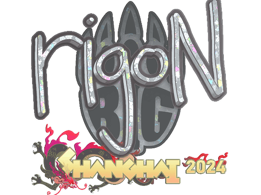 Sticker | rigoN (Glitter) | Shanghai 2024