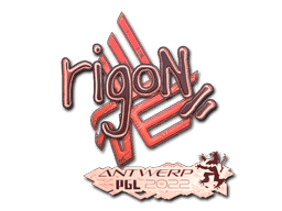 Sticker | rigoN (Holo) | Antwerp 2022