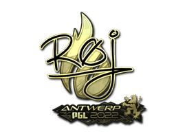 Sticker | roeJ (Gold) | Antwerp 2022