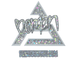 Sticker | roman (Glitter) | Copenhagen 2024