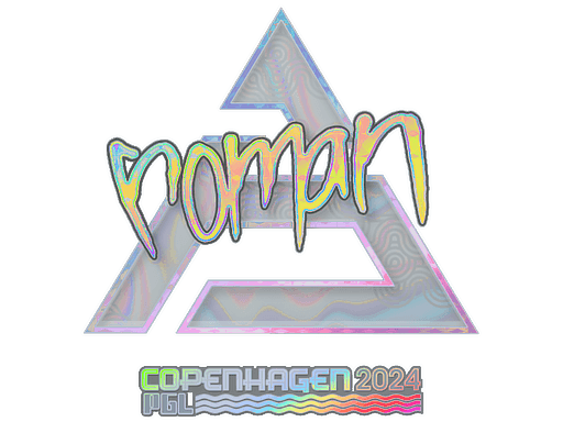 Sticker | roman (Holo) | Copenhagen 2024